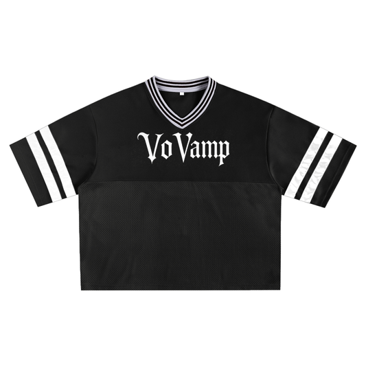 Taped Mesh Boxy T-shirt