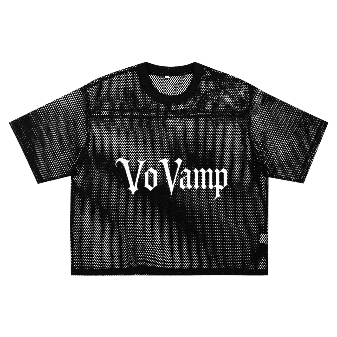 See-through Boxy Net T-shirt