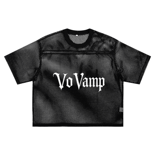 See-through Boxy Net T-shirt